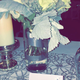Scheana’s place setting. Screenshot via Snapchat.